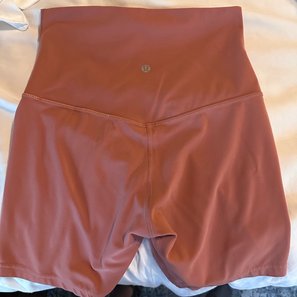lululemon athletica Women's Athletic Shorts in Rust